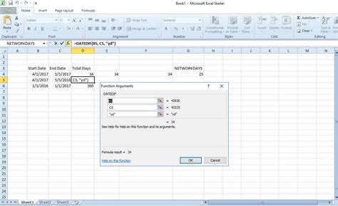 Excel de İki Tarih Arasındaki Günler Nasıl Hesaplanır Webhaberim