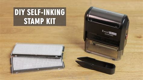 Excelmark Self Inking Diy Stamp Kit A Patabook Home Improvements