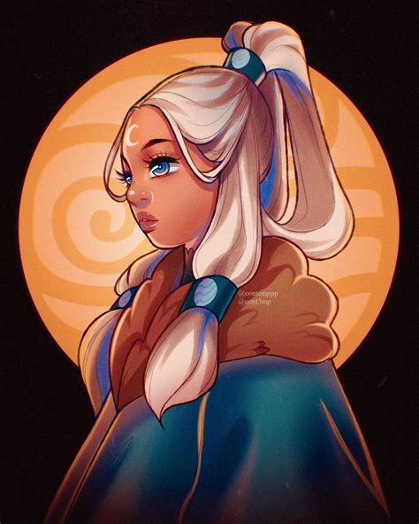 Princess Yue (fanart by me! twitter below) : r/ATLA