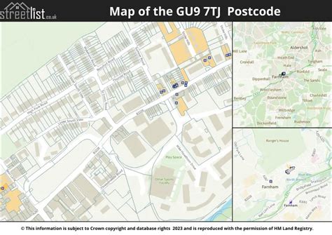 Complete Postcode Guide To Gu Tj In Farnham House Prices Council