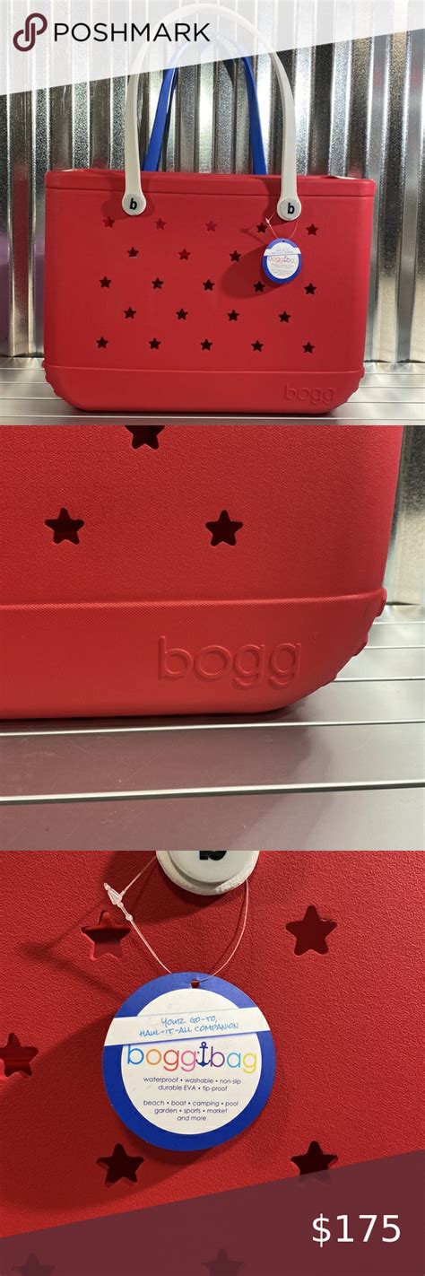 Bogg Bag Stars Stripes Red White Blue Extra Large Bag Large Bag