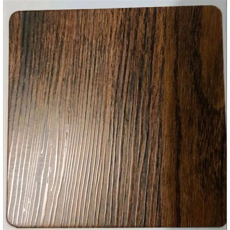 Brown Wooden Matte Hpl Cladding Thickness Mm At Rs Square Feet