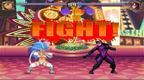 Mugen Request 65 Felicia Vs Catwoman Youtube