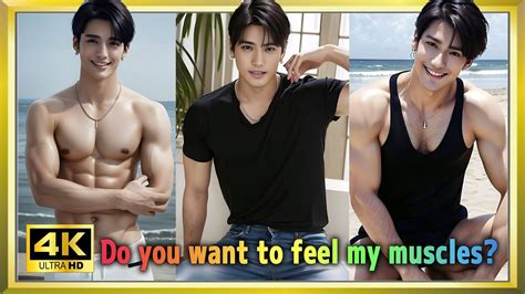 Do you want to feel my muscles 내 근육을 만지고 싶니 Quieres tocar mis