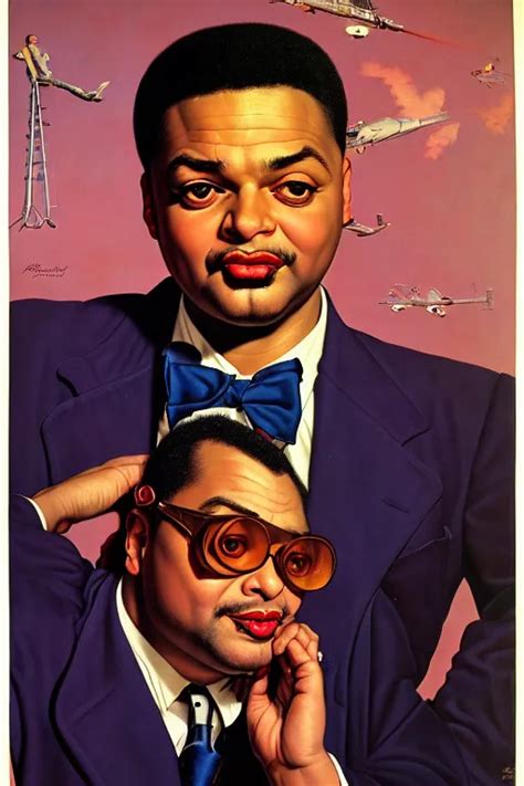 Bilal Oliver Nelson Portrait By Gil Elvgren And Norman Stable