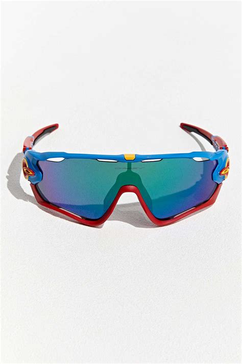 Oakley Jawbreaker Snapback Sunglasses In Blue For Men Lyst