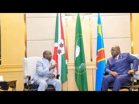 Urgent Forte Tension Le Burundi Se Joint A La Rdc Pour Chasser