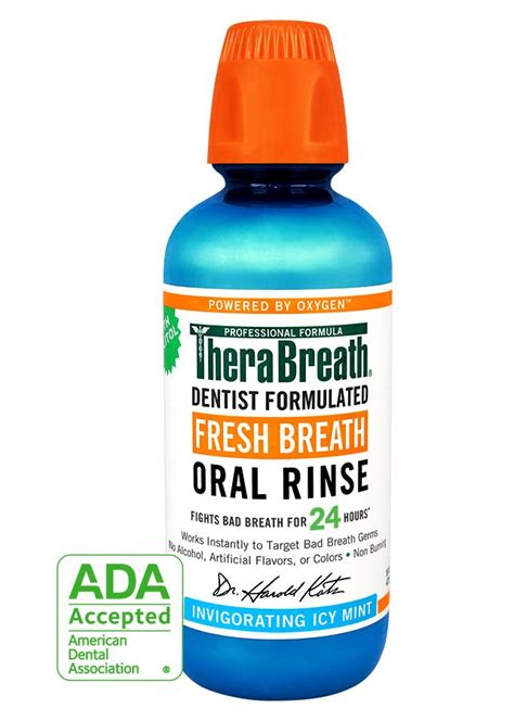 Bad Breath, Dry Mouth Products and More | TheraBreath | Mouthwash, Bad ...