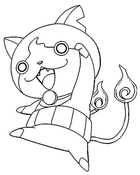 Jibanyan In Yo Kai Watch Coloring Page Download Print Or Color