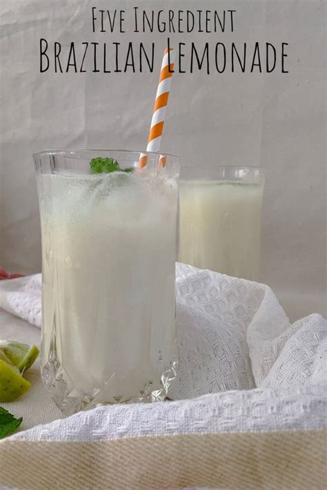 Five Ingredient Brazilian Lemonade