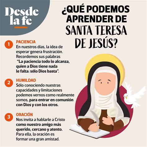 Qué podemos aprender de Santa Teresa de Jesús Santiago de Cangas