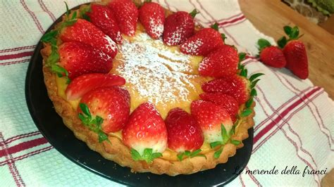 Crostata Crema Cotta E Fragole