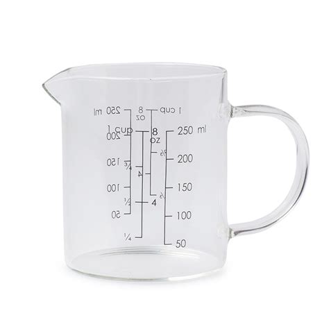 Ksp Modrn Glass Measuring Jug 250ml Kitchen Stuff Plus