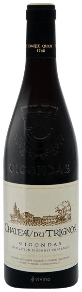 Ch Teau Du Trignon Gigondas Rouge Vivino Australia