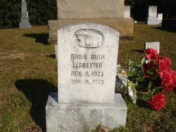 Anne Ruth Ledbetter Memorial Find A Grave