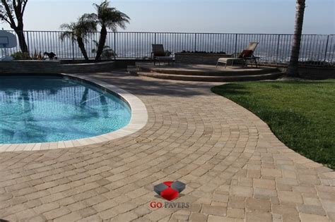 Pool Deck Patio Fire Pit Walkways Steps Planters View 9 Classique