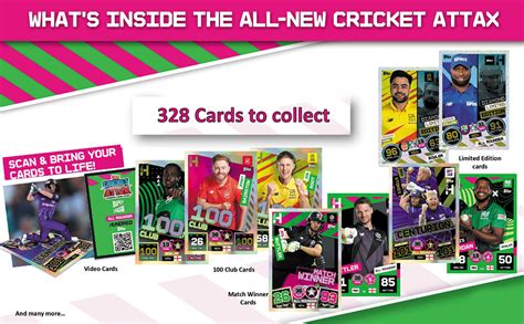 Buy Topps Cricket Attax Trading And Collectable Card Games