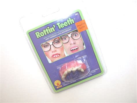 NWT NEW Halloween Costume Teeth Rottin EBay