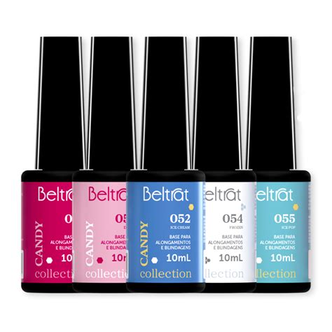 Gel Base Para Unhas - Base Para Unhas Em Gel Candy 10ml - Beltrat - Atacado Meu Mundo Unhas
