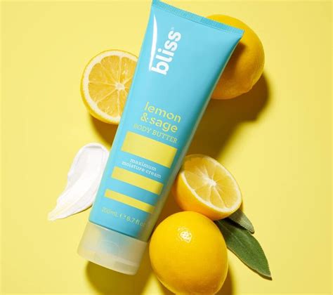 Bliss Lemon And Sage Body Butter Maximum Moisture Cream Fl Oz