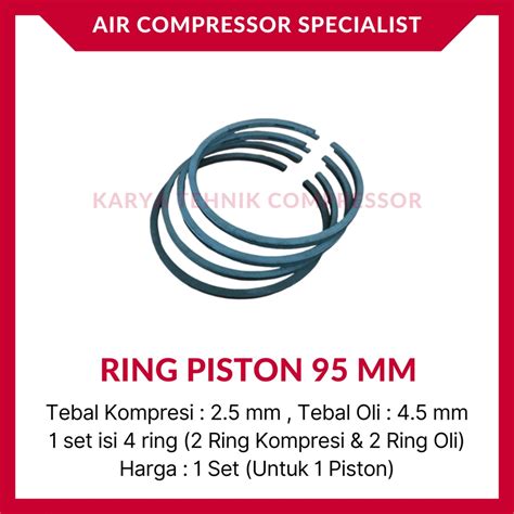 Jual Ring Piston Kompresor Udara Swan Hp Hp Hp Mm Shopee