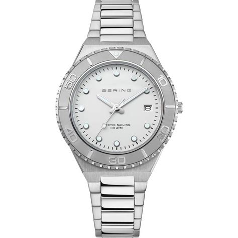 Reloj Bering Classic Mujer Plateado Anal Gico