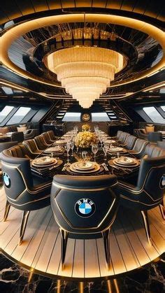 Luxury Super Yacht - BMW Style Kitchen Design | Private jet interior ...