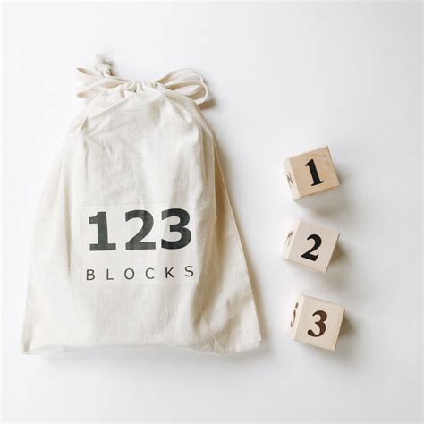 Wooden Number Blocks | Andnest