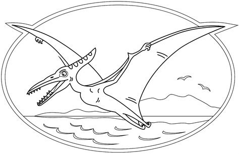 Desenhos De Pterod Ctilo Para Colorir Bora Colorir