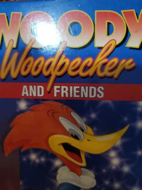 Woody Woodpecker And Friends Vhs Color Cartoon Classics Uav The