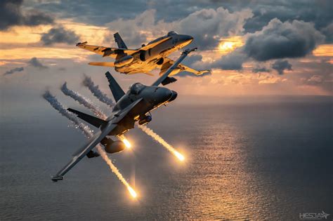 A killer shot of two fighter jets : r/aviation