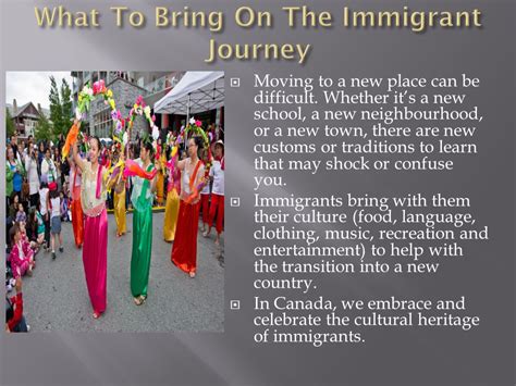 New Immigrants To Canada Dont Abandon Your Traditions And Languages