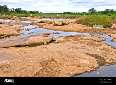 Landscape Sabie River Kruger National Park South Africa Africa