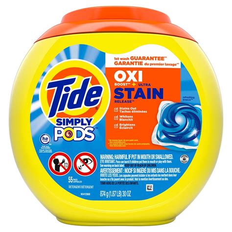 Tide Simply Oxi Ultra Stain Release Refreshing Breeze Scent Laundry