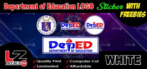 Deped Logo Sticker Kagawaran Ng Edukasyon Logo Sticker With Freebies