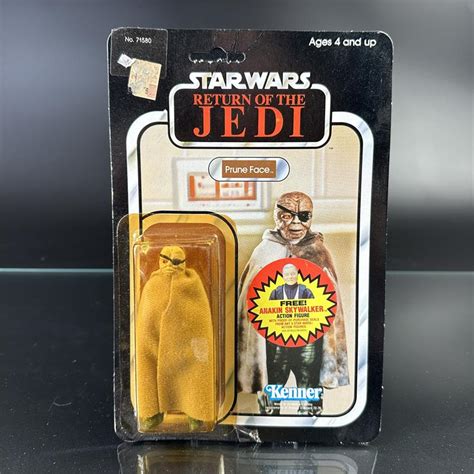 1983 Kenner Star Wars ROTJ 77 Back Prune Face SWC71qq