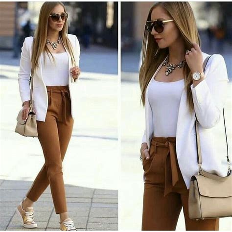 Arriba 65 Imagen Formal Outfit Pantalon Beige Abzlocal Mx