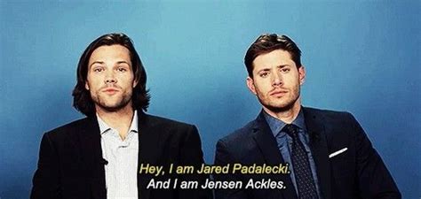 Supernatural Jared Padalecki And Jensen Ackles Quote Jensen Ackles