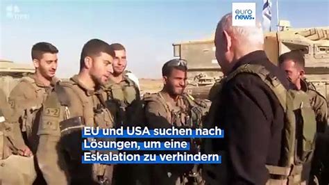 Der Befehl Wird Kommen Israels Verteidigungsminister Will Baldige Bodenoffensive Video