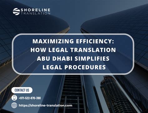 How Legal Translation In Abu Dhabi Simplifies Legal Procedures