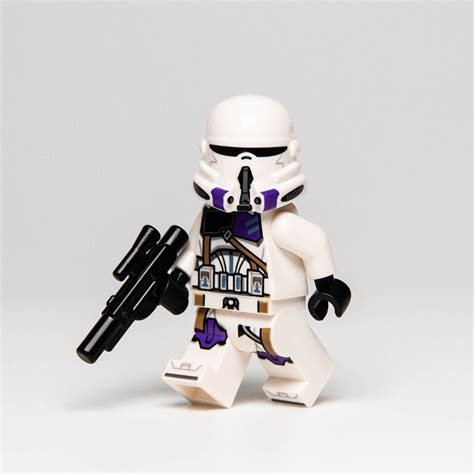 Lego Star Wars 187th Clone Legion Commander Mace Windu Purple Sw1206