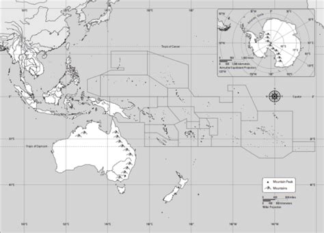 Oceania Map Quiz