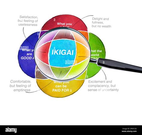 Diagramme Ikigai Du Secret Du Bonheur Trouvez Votre Ikigai Banque De