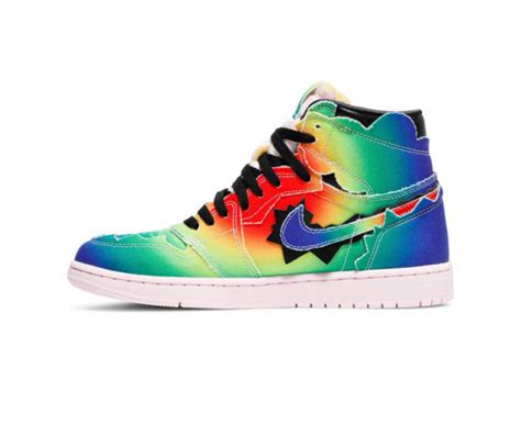 J Balvin X Air Jordan 1 Retro Og High ‘colores Y Vibras Todo De Tenis