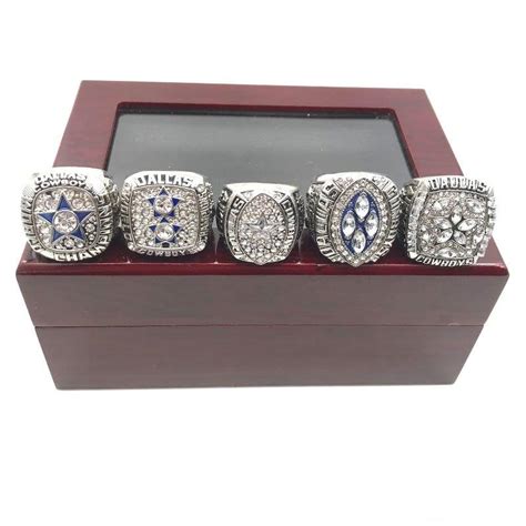 Dallas Cowboys Championship Rings set - Punk Dark