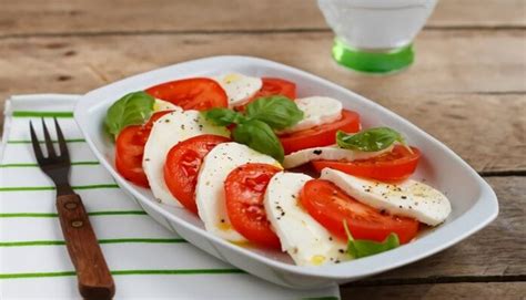 Ensalada Caprese Cocina Internacional Receta Fácil