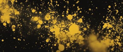 Premium Ai Image Black And Yellow Abstract Dirty Grunge Background