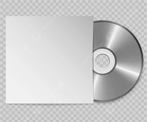 cd vektor realistis  templat desain sampul elemen seni cd vektor