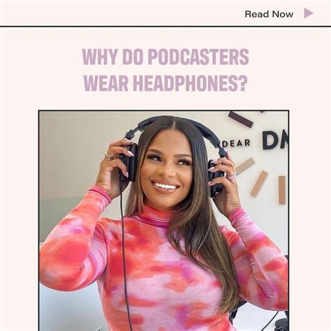 Why Do Podcasters Wear Headphones Dear Media New Way To Podcast