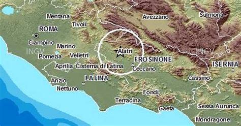 Dopo Il Terremoto Di Ieri Mattina La Terra Trema Ancora In Ciociaria